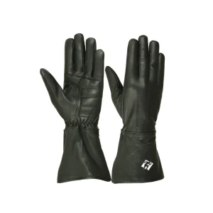 Leather Woman Fancy Gloves