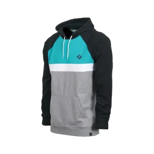 Black Gray Sublimation Hoodie