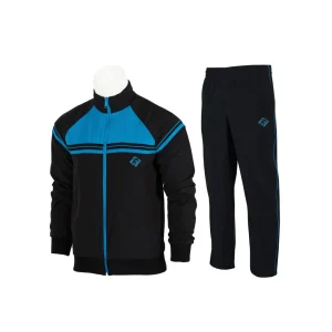 Black With Blue Track Suit