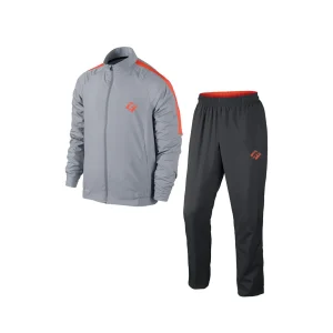 Black With Gray Track Suit