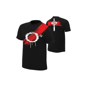 Black With Red T Shirt