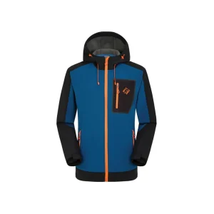 Blue With Black Jacket