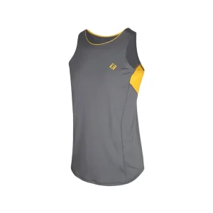 Gray With Yellow Training Vest