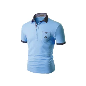 Light Sky Blue Polo Shirt