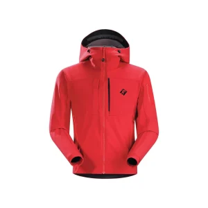 Red With Black Jacket