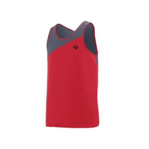 Red With Gray Training Vest