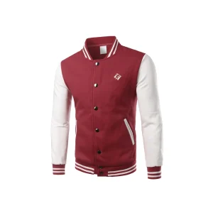 Red With White Jacket